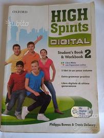 Libro di inglese High Spirits Digital 2 usato