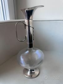 Caraffa/Brocca Vintage in vetro Made in Italy