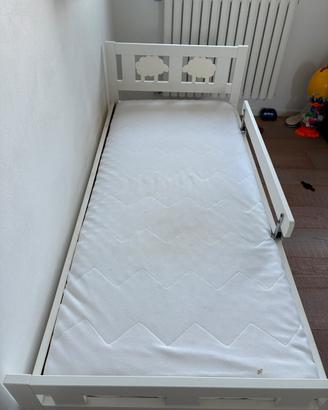 Lettino Ikea kritter 70x160 con materasso