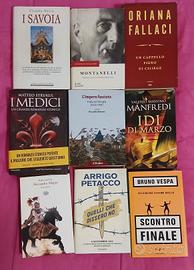 9 libri Storia, romanzi storici.
