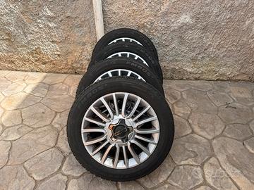 Cerchi e gomme invernali fiat 500x