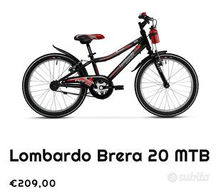 Bibicletta bambini lombardo