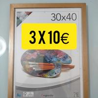 cornice legno 30x40 nuove