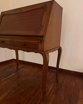 Mobile vintage in legno con ribalta cassetti