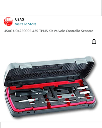 TPMS kit valvole controllo sensore Usag 425