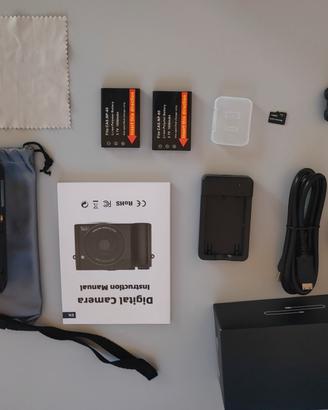 macchina fotocamera rigitale, 4K, Vlogging