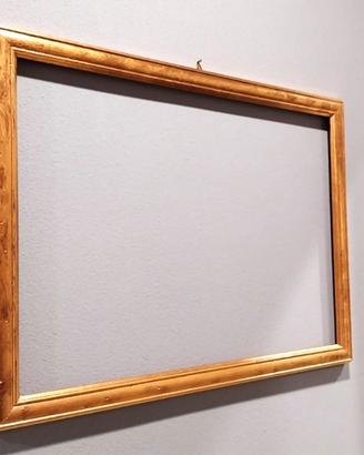 Cornice in legno dorato classica vintage 54,5×40