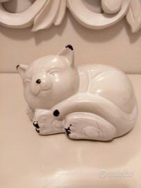 Gattino in ceramica