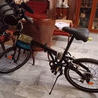 bicicletta pieghevole cinzia trolley ruote 24