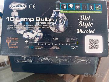 XMASKING FILO DI 10 LUCI DA INTERNO ED ESTERNO