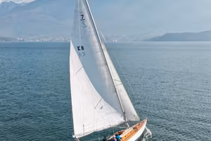 Vela del 1912 restaurata