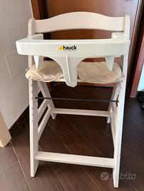 Seggiolone Hauck con accessori