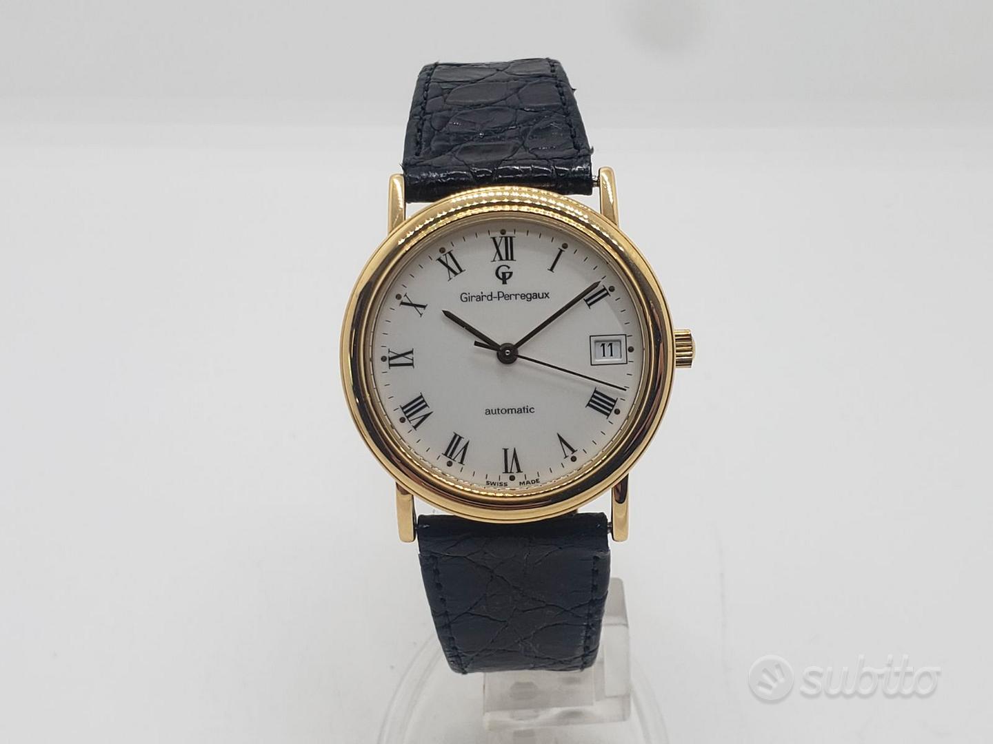 OROLOGIO GIRARD PERREGAUX IN ORO GIALLO 18KT Abbigliamento e