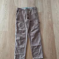 Pantaloni Double Knee Carpenter Benetton marroni