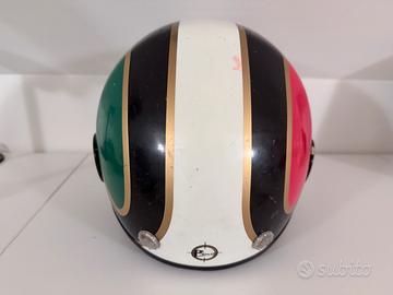Casco moto Barry bandiera Italia per collezionisti