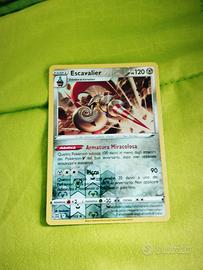 carta Pokemon escavalier 