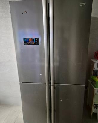 frigorifero americano Beko GNE114631X multiporta 