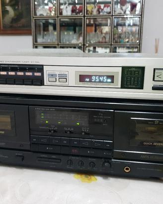 Piastra cassetta AIWA  più sintonizzatore Kenwood 