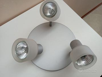 Lampadario con faretti