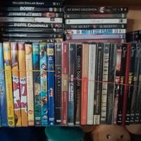 70 dvd tra film, musica classica e giochi.