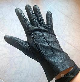 Guanti da donna in vera pelle vintage 