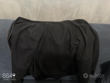 Giacca biker nera taglia S Daniele Alessandrini 