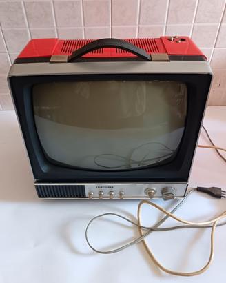 Televisore Telefunken vintage portatile anni 60/70