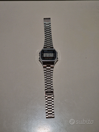 Orologio Casio Unisex Argento Acciaio Inox