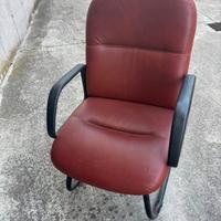 Sedia poltrona ufficio pelle