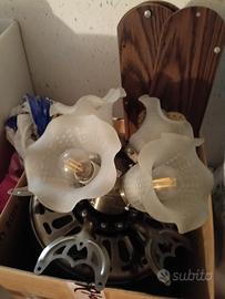 Ventilatore da soffitto con luci