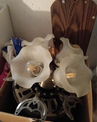 Ventilatore da soffitto con luci