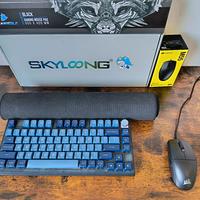 Kit tastiera + mouse + tappetino