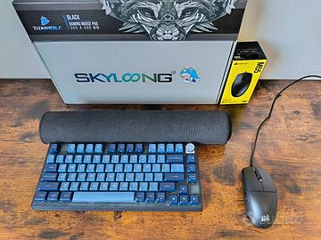 Kit tastiera + mouse + tappetino