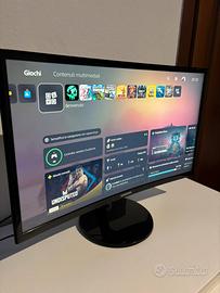 Samsung Monitor Curvo 24" FHD