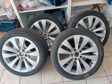 4 cerchi  17 e gomme Volkswagen  Passat