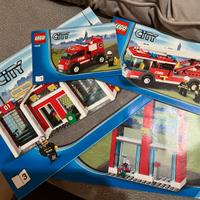 Caserma pompieri lego + altri pezzi pompieri
