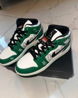 Jordan verde donna 38.5
