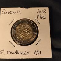moneta commemorativa Slovenia 