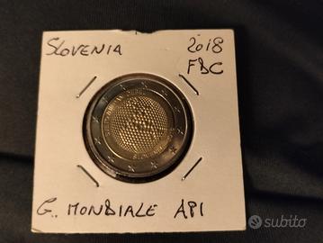 moneta commemorativa Slovenia 