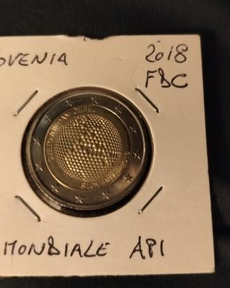 moneta commemorativa Slovenia 