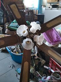 Ventilatore a soffitto con luci