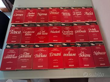 Un palco all'Opera Serie 1/21 VHS+libretti