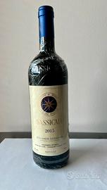 Sassicaia  2015  ( Best wine WS )