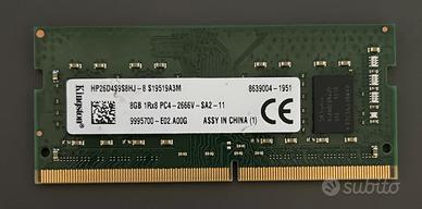 RAM 8 GB DDR4-2400