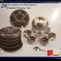 SET FONDUTA Colore BLU nuovo