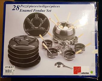 SET FONDUTA Colore BLU nuovo