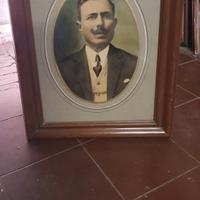 quadro primi 900 raffigurante volto