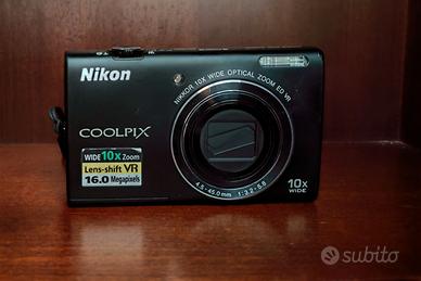 Nikon Coolpix S6200 - Compatta 16MP, Zoom 10x
