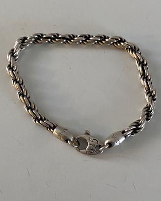 Braccialetto argento sterling 925