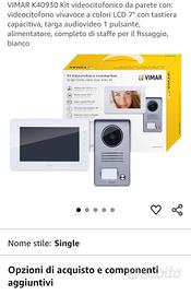 Video citofono Vimar 